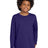 Gildan ® Youth Heavy Cotton ™ 100% Cotton Long Sleeve T-Shirt. 5400B - Gildan 5400B Purple XS Long Sleeve T-Shirts