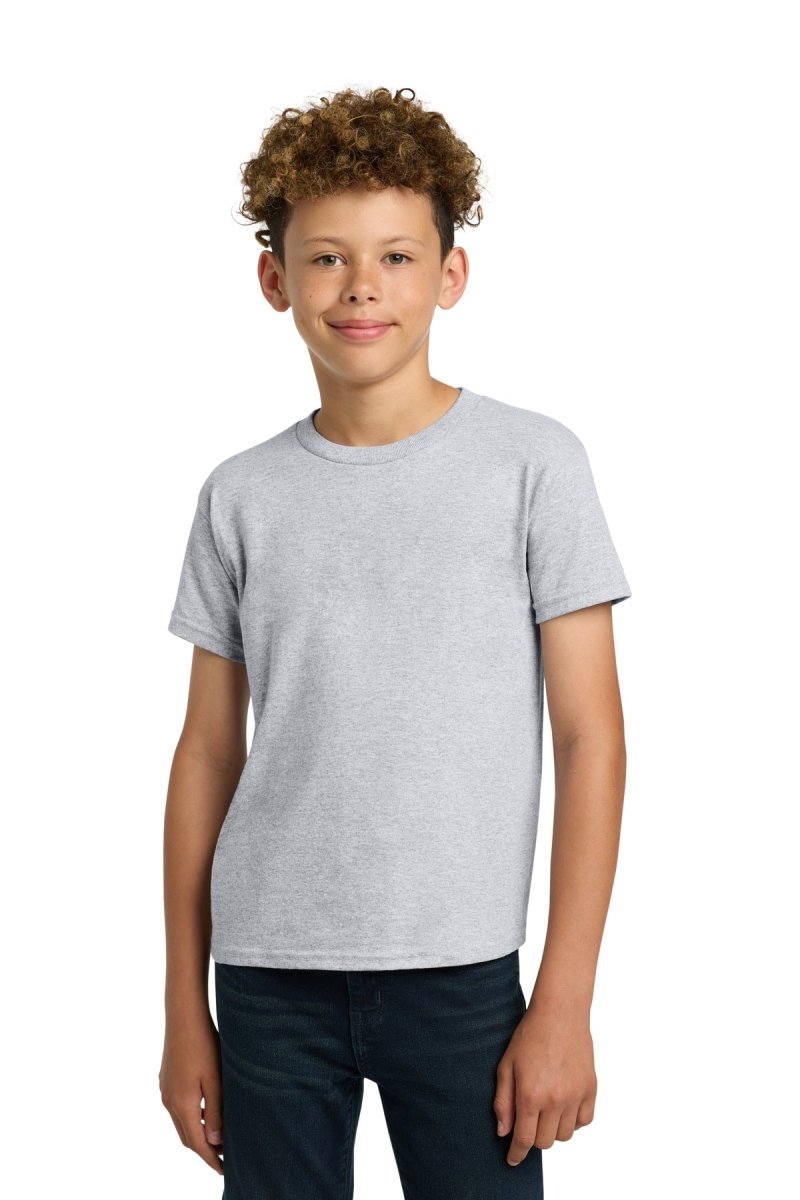 Gildan ® - Youth Heavy Cotton ™ 100% Cotton T-Shirt. 5000B - Gildan 5000B Ash XS Short Sleeve T-Shirts