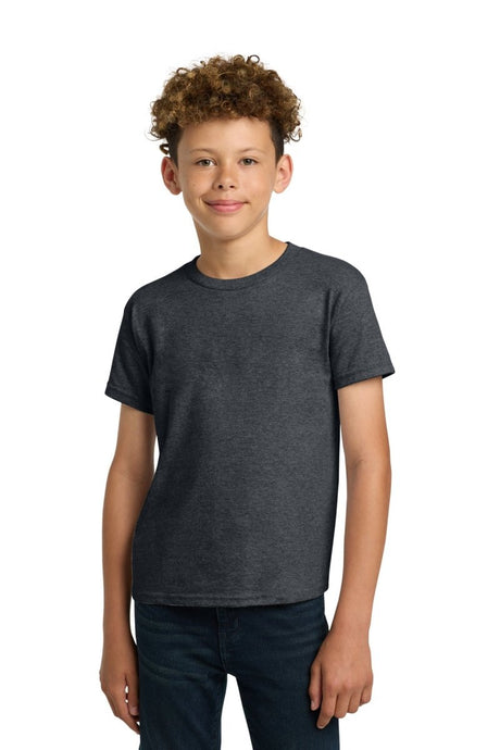 Gildan ® - Youth Heavy Cotton ™ 100% Cotton T-Shirt. 5000B - Gildan 5000B Dark Heather XS Short Sleeve T-Shirts
