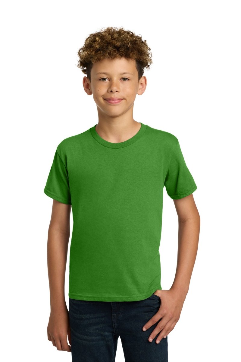 Gildan ® - Youth Heavy Cotton ™ 100% Cotton T-Shirt. 5000B - Gildan 5000B Electric Green XS Short Sleeve T-Shirts