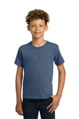 Gildan ® - Youth Heavy Cotton ™ 100% Cotton T-Shirt. 5000B - Gildan 5000B Indigo Blue XS Short Sleeve T-Shirts