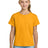 Gildan ® Youth Light Cotton Tee 3000B - Gildan 3000B Gold S Short Sleeve T-Shirts