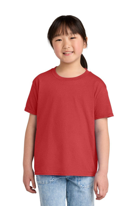 Gildan ® Youth Softstyle ® CVC Tee 64000BCVC - Gildan 64000BCVC Red Mist XS Short Sleeve T-Shirts