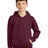 Gildan ® Youth Softstyle ® Midweight Fleece Hoodie SF500B - Gildan SF500B Maroon XS Sweatshirts/Fleece