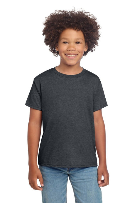 Gildan Youth Softstyle ® T-Shirt 64000B - Gildan 64000B Dark Heather XS Short Sleeve T-Shirts