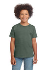 Gildan Youth Softstyle ® T-Shirt 64000B - Gildan 64000B Heather Military Green XS Short Sleeve T-Shirts