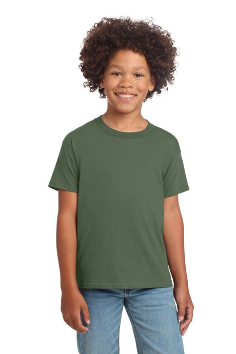 Gildan Youth Softstyle ® T-Shirt 64000B - Gildan 64000B Military Green XS Short Sleeve T-Shirts