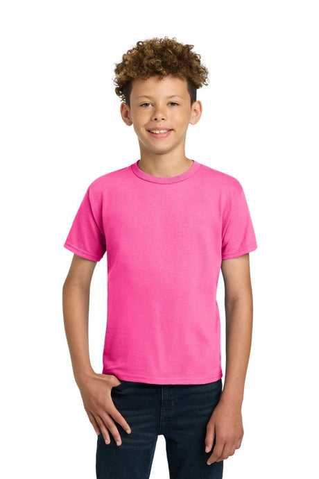 Gildan ® - Youth Ultra Cotton ® 100% US Cotton T-Shirt. 2000B - Gildan 2000B Safety Pink XS Short Sleeve T-Shirts