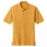 Mens Classic Silk Touch Polo Shirts in 36 Colors and Sizes: XS-6XL-Gold Polos/Knits Joe's USA Gold X-Small