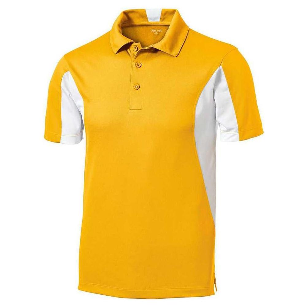 Men's Side Blocked Micropique Sport-Wick Polo DRI-EQUIP Mens Apparel