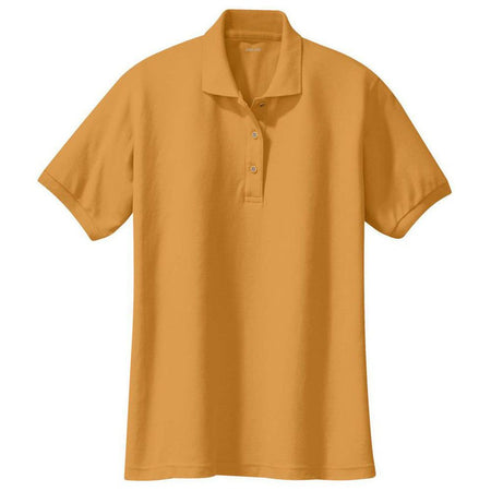 Ladies Silk Touch Polo Polos/Knits Joe's USA Gold