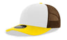 Decky 6 Panel Mid Profile Structured Cotton Blend Trucker | Decky 6021