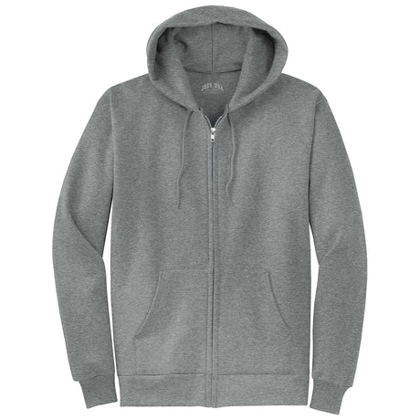 Wholesale Mens Heavy Blend Full-Zip Hooded Sweatshirt-GraphiteHeather Sweatshirts/Fleece Joe's USA Graphite Heather S
