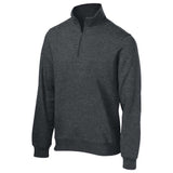 Joe's USA Men's 1/4-Zip Sweatshirt-GraphiteHeather DRI-EQUIP Graphite Heather XS