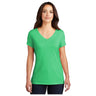 District® Women’s Perfect Tri® V-Neck Tee DM1350L - Green Frost Women's District Green Frost X-Small