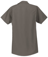 Men's Long Size, Short Sleeve Industrial Work Shirt