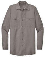 Men's Long Sleeve Industrial Work Shirt