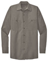 Men's Long Size, Long Sleeve Industrial Work Shirt