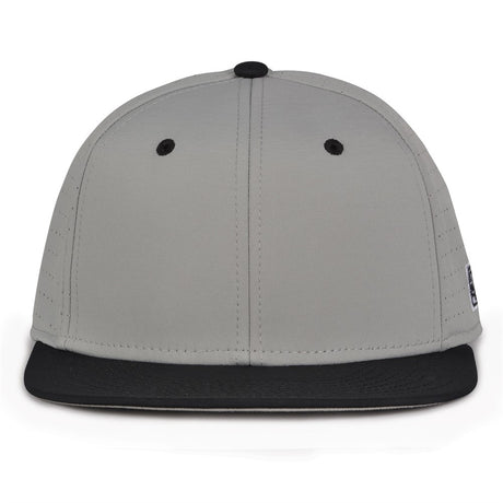 The Game GB998 Perforated GameChanger Baseball Hat | Wholesale Pro Shape Flat Bill Caps