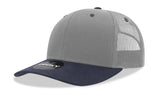 Decky 6 Panel Mid Profile Structured Cotton Blend Trucker | Decky 6021