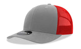 Decky 6 Panel Mid Profile Structured Cotton Blend Trucker | Decky 6021