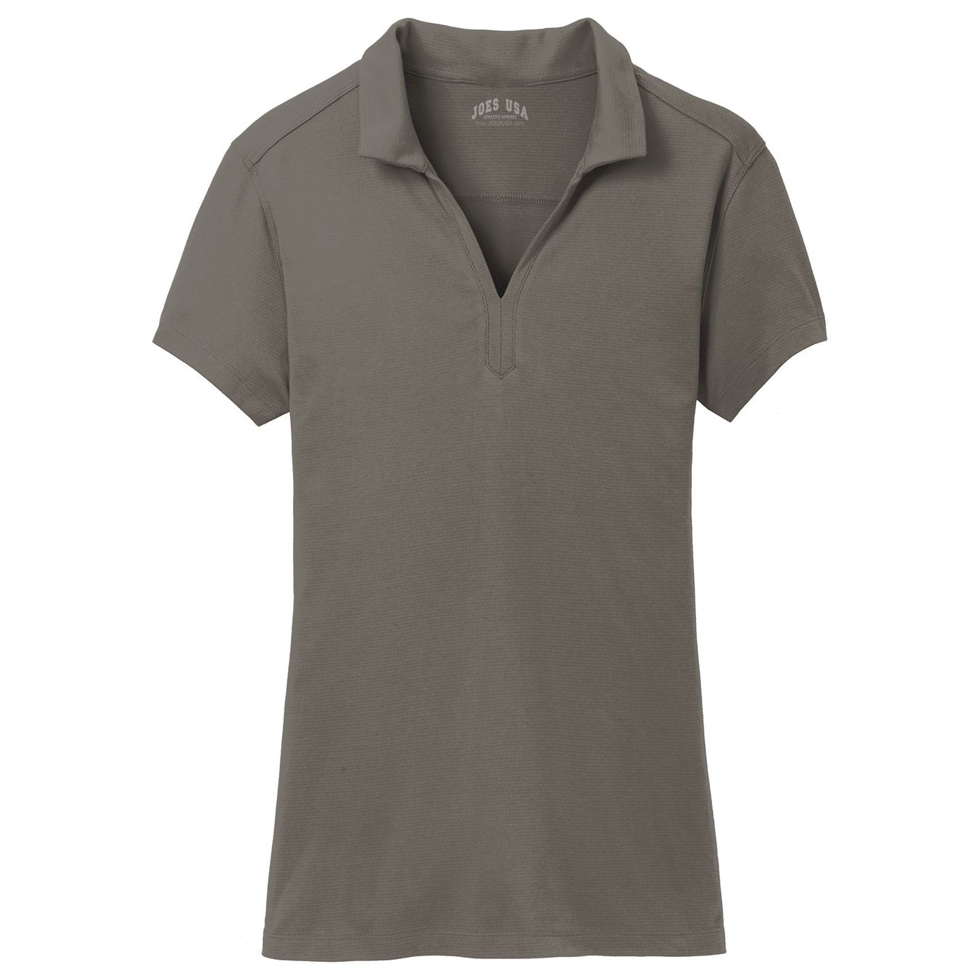 Ladies Rapid Dry Mesh Polo Polos/Knits Joe's USA X-Small Grey Smoke