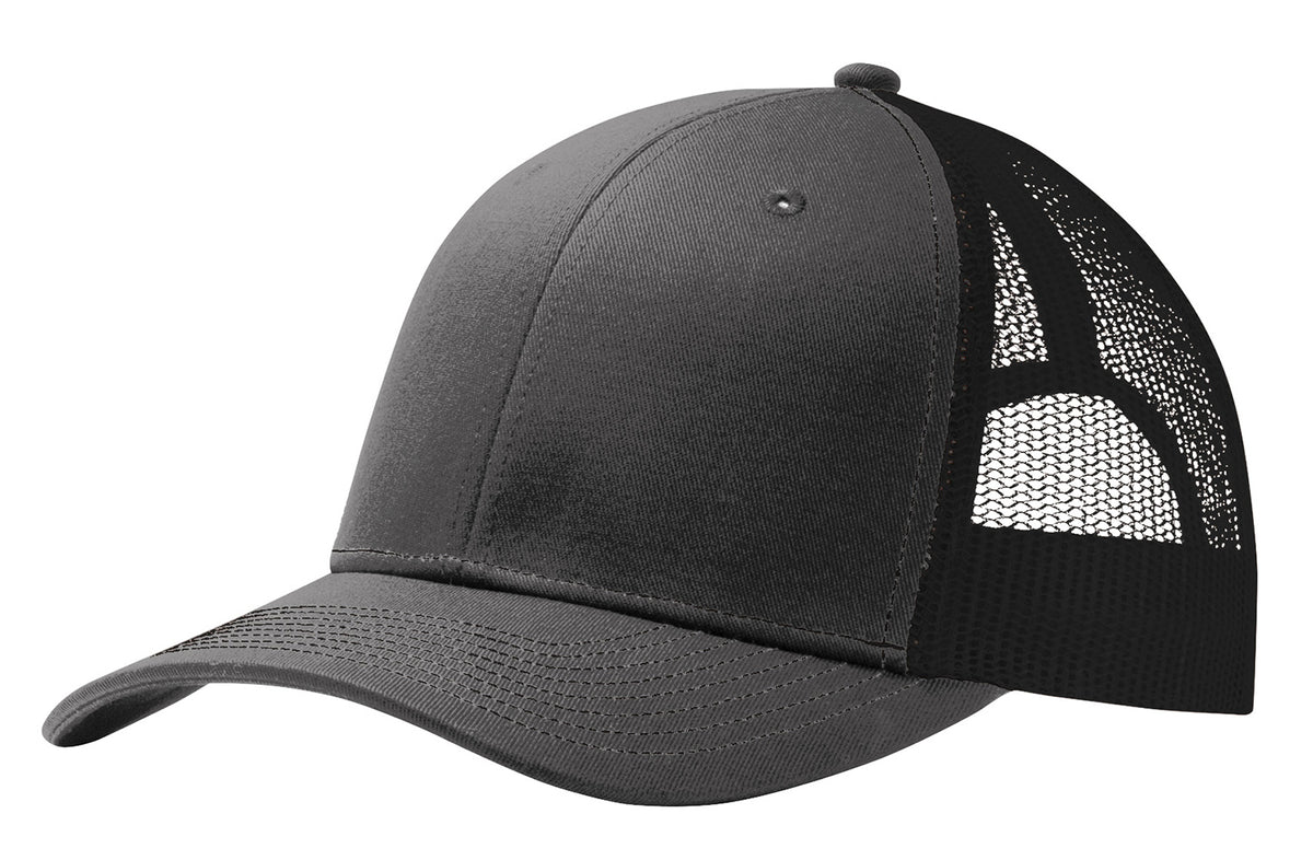 Joe's USA Snapback Trucker Cap – Mesh Back Curved Bill Hat
