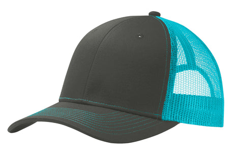 Joe's USA Snapback Trucker Cap – Mesh Back Curved Bill Hat