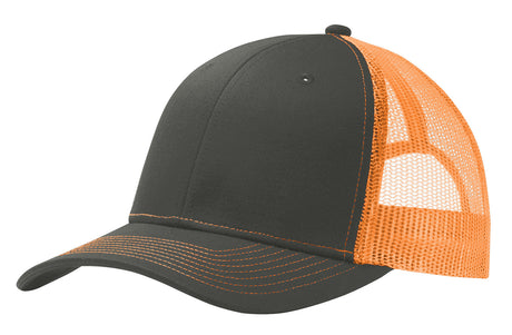 Joe's USA Snapback Trucker Cap – Mesh Back Curved Bill Hat