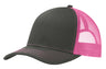 Joe's USA Snapback Trucker Cap – Mesh Back Curved Bill Hat