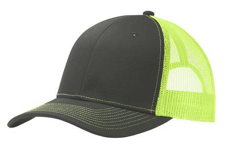 Joe's USA Snapback Trucker Cap – Mesh Back Curved Bill Hat