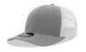 Decky 6 Panel Mid Profile Structured Cotton Blend Trucker | Decky 6021