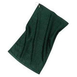 Grommeted Golf Towel Black Classic Towels