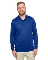 Harriton Men's Advantage Snag Protection Plus IL Long Sleeve Polo - Harriton M348L True Royal S