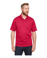 Harriton Men's Advantage Snag Protection Plus IL Pocket Polo - Harriton M348P Red S