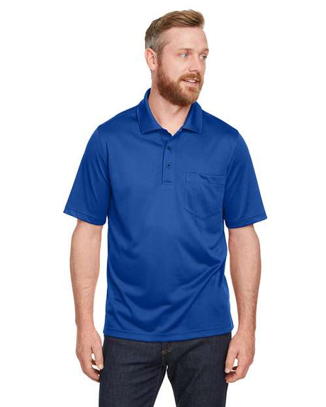 Harriton Men's Advantage Snag Protection Plus IL Pocket Polo - Harriton M348P True Royal S
