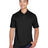 Harriton Men's Advantage Snag Protection Plus IL Snap Placket Polo - Harriton M345 Black S
