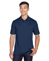Harriton Men's Advantage Snag Protection Plus IL Snap Placket Polo - Harriton M345 Black S