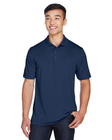 Harriton Men's Advantage Snag Protection Plus IL Snap Placket Polo - Harriton M345 Black S