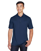 Harriton Men's Advantage Snag Protection Plus IL Snap Placket Polo - Harriton M345 Dark Navy S