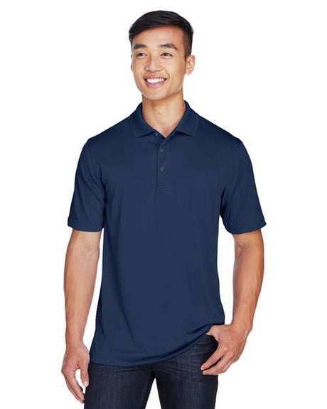 Harriton Men's Advantage Snag Protection Plus IL Snap Placket Polo - Harriton M345 Dark Navy S