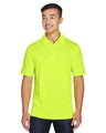 Harriton Men's Advantage Snag Protection Plus IL Snap Placket Polo - Harriton M345 Safety Yellow S