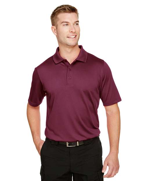 Harriton Men's Advantage Snag Protection Plus Polo - Harriton M348 Maroon S