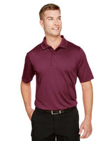 Harriton Men's Advantage Snag Protection Plus Polo - Harriton M348 Maroon S