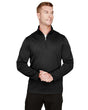 Harriton Men's Advantage Snag Protection Plus Quarter - Zip Pullover - Harriton M748 Black S