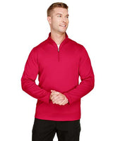 Harriton Men's Advantage Snag Protection Plus Quarter - Zip Pullover - Harriton M748 Red S