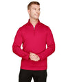 Harriton Men's Advantage Snag Protection Plus Quarter - Zip Pullover - Harriton M748 Red S