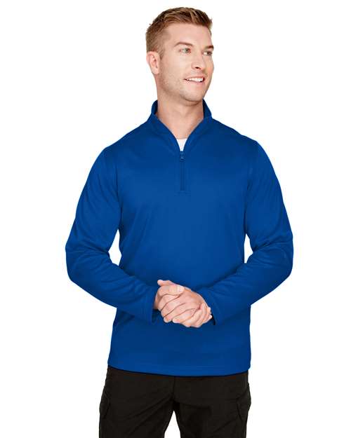 Harriton Men's Advantage Snag Protection Plus Quarter - Zip Pullover - Harriton M748 True Royal S