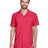 Harriton Men's Barbados Textured Camp Shirt - Harriton M560 Parrot Red XS