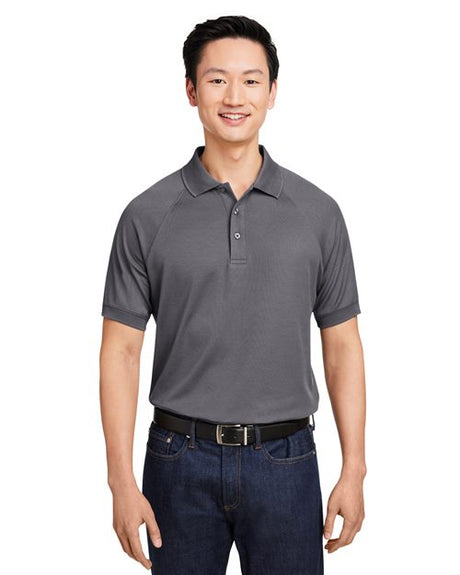 Harriton Men's Charge Snag and Soil Protect Polo - Harriton M208 Black S